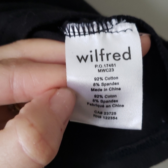 Wilfred black high waisted bodycon skirt - Picture 3 of 4